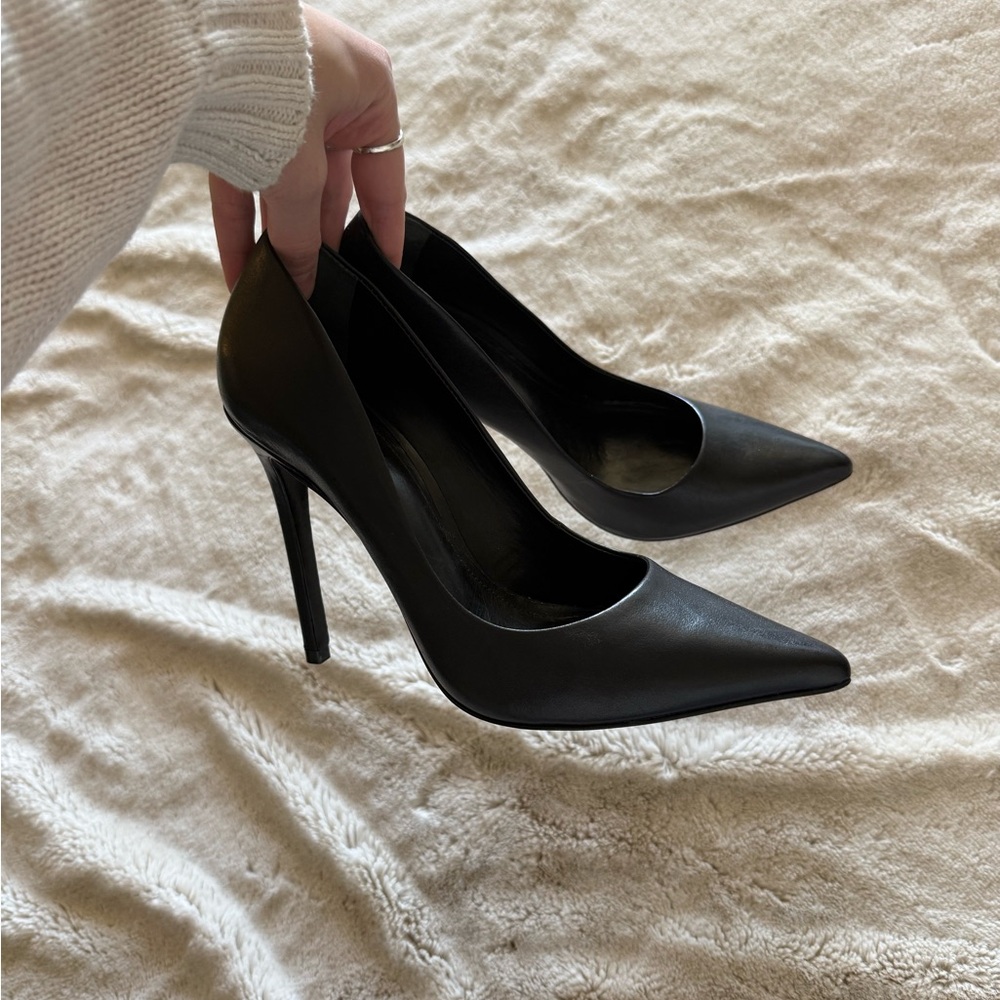 Schutz caiolea Elegant Black Women's Heels pumps pointed toe 8.5